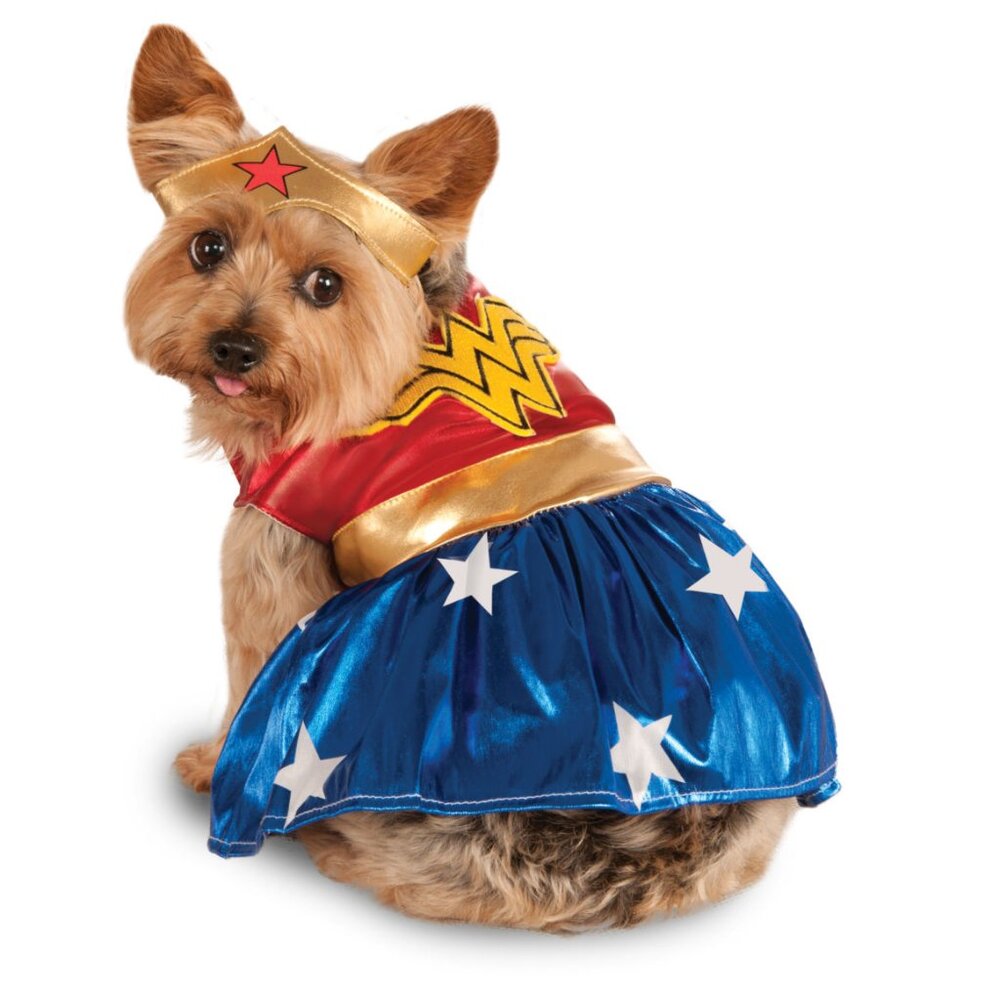 Wonder Woman Small or Medium Dog Costume Rubies Pet Shop